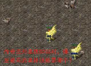 淨ʦBOSSʱߵĵ弼ĸ