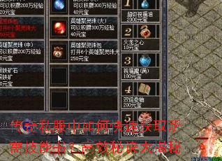 传奇私服中如何快速获取所需技能书?高效秘诀大揭秘 传奇私服中如何快速获取所需技能书?高效秘诀大揭秘