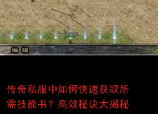 传奇私服中如何快速获取所需技能书?高效秘诀大揭秘 传奇私服中如何快速获取所需技能书?高效秘诀大揭秘