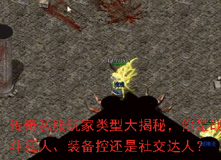 传奇私服玩家类型大揭秘,你是战斗狂人、装备控还是社交达人? 传奇私服玩家类型大揭秘,你是战斗狂人、装备控还是社交达人?