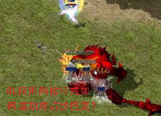 8L仅用两枚特戒如何成功攻占沙巴克? 8L仅用两枚特戒如何成功攻占沙巴克?