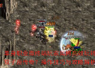 单身职业微终端玩家如何高效玩转双子座传奇?操作技巧与攻略解析 单身职业微终端玩家如何高效玩转双子座传奇?操作技巧与攻略解析