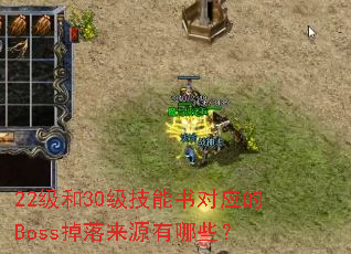 22级和30级技能书对应的Boss掉落来源有哪些? 22级和30级技能书对应的Boss掉落来源有哪些?