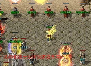 法师和道士如何快速提升等级? 法师和道士如何快速提升等级?