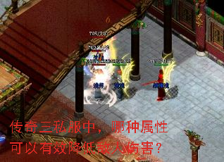 传奇三私服中,哪种属性可以有效降低敌人伤害? 传奇三私服中,哪种属性可以有效降低敌人伤害?