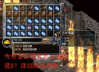 传奇重装使者怎么去幻境8?详细路线攻略 传奇重装使者怎么去幻境8?详细路线攻略