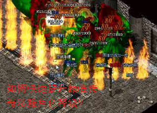 如何快速提升巅峰传奇私服角色等级? 如何快速提升巅峰传奇私服角色等级?