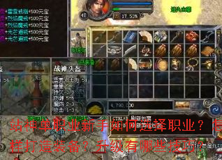 վ��ְҵ�������ѡ��ְҵ����������װ������������Щ���ɣ�