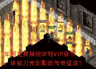 �����ѽ���SF��VIP�½ڣ����鵶�⽣Ӱ�Ĵ�����;��