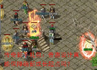 传奇新手礼包:普惠设计真能保障萌新成长起点吗? 传奇新手礼包:普惠设计真能保障萌新成长起点吗?