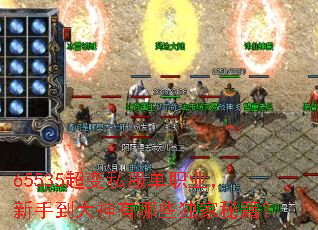 65535超变私服单职业,新手到大神有哪些独家秘籍? 65535超变私服单职业,新手到大神有哪些独家秘籍?