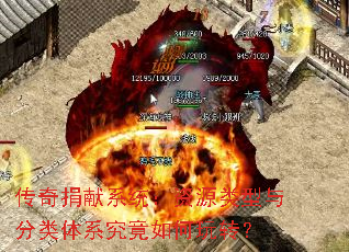 传奇捐献系统:资源类型与分类体系究竟如何玩转? 传奇捐献系统:资源类型与分类体系究竟如何玩转?