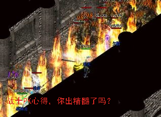 战士PK心得,你出精髓了吗? 战士PK心得,你出精髓了吗?