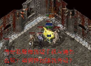 传奇私服掉钱版手机互通怎么玩?如何快速赚钱升级? 传奇私服掉钱版手机互通怎么玩?如何快速赚钱升级?