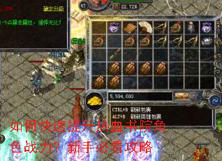 如何快速提升热血书院角色战力?新手必看攻略 如何快速提升热血书院角色战力?新手必看攻略