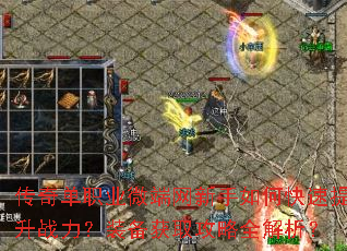 传奇单职业微端网新手如何快速提升战力?装备获取攻略全解析? 传奇单职业微端网新手如何快速提升战力?装备获取攻略全解析?