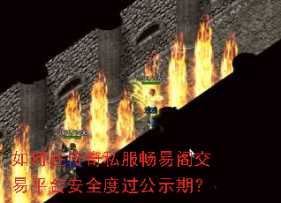 如何在传奇私服畅易阁交易平台安全度过公示期? 如何在传奇私服畅易阁交易平台安全度过公示期?