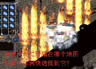 热血传奇红野猪在哪个地图刷新?如何快速找到它? 热血传奇红野猪在哪个地图刷新?如何快速找到它?
