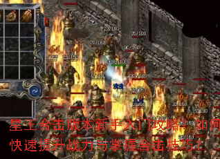 星王合击版本新手入门攻略?如何快速提升战力与掌握合击技巧? 星王合击版本新手入门攻略?如何快速提升战力与掌握合击技巧?