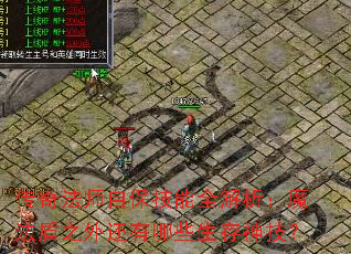 传奇法师自保技能全解析:魔法盾之外还有哪些生存神技? 传奇法师自保技能全解析:魔法盾之外还有哪些生存神技?