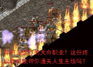 如何选择你的天命职业?这份终极攻略能帮你通关人生主线吗? 如何选择你的天命职业?这份终极攻略能帮你通关人生主线吗?