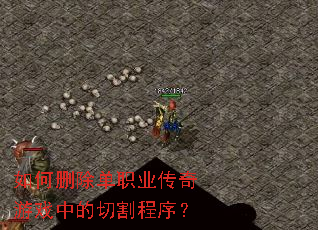 如何删除单职业传奇游戏中的切割程序? 如何删除单职业传奇游戏中的切割程序?