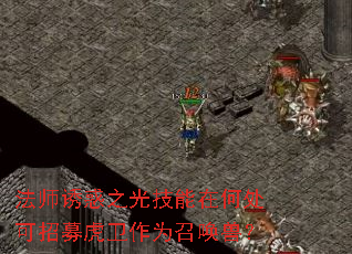 法师诱惑之光技能在何处可招募虎卫作为召唤兽? 法师诱惑之光技能在何处可招募虎卫作为召唤兽?