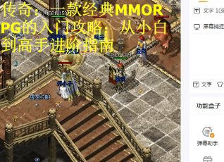 传奇：一款经典MMORPG的入门攻略：从小白到高手进阶指南