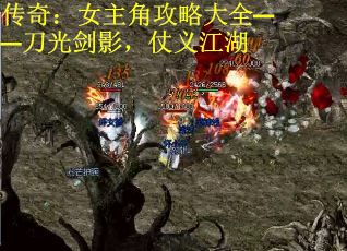 传奇：女主角攻略大全——刀光剑影，仗义江湖