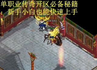单职业传奇开区必备秘籍：新手小白也能快速上手