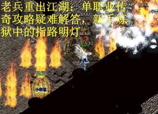 老兵重出江湖：单职业传奇攻略疑难解答，新手炼狱中的指路明灯