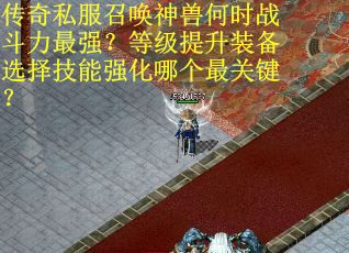 传奇私服召唤神兽何时战斗力最强？等级提升装备选择技能强化哪个最关键？