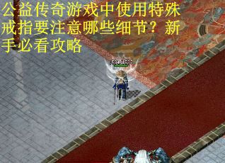 公益传奇游戏中使用特殊戒指要注意哪些细节？新手必看攻略