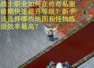 战士职业如何在传奇私服前期快速提升等级？新手该选择哪些地图和怪物练级效率最高？