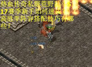 热血传奇私服荒野乱斗S17赛季新手如何速成？高胜率阵容搭配技巧有哪些？