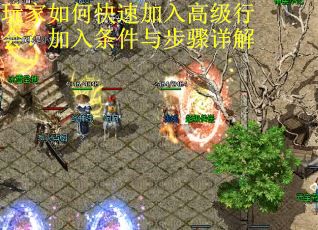 玩家如何快速加入高级行会？加入条件与步骤详解