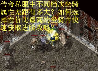 传奇私服中不同档次坐骑属性差距有多大？如何选择性价比最高的坐骑并快速获取进阶攻略？