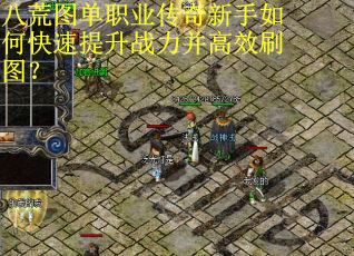 八荒图单职业传奇新手如何快速提升战力并高效刷图？