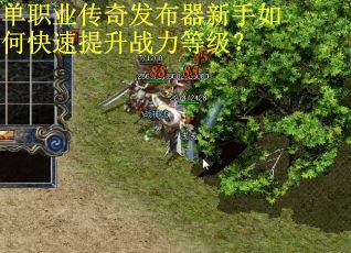 单职业传奇发布器新手如何快速提升战力等级？