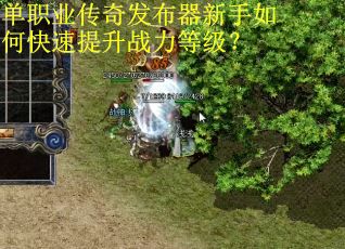 单职业传奇发布器新手如何快速提升战力等级？
