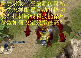 新手求助：在最新传奇私服中怎样配置自动打怪功能？挂机路线和技能循环参数如何设定效率最高？